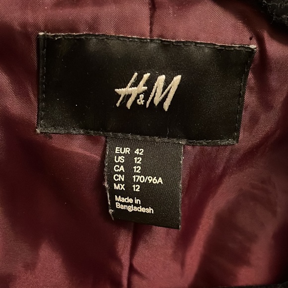 H&M Double-Breasted Pea Coat - Picture 6 of 8